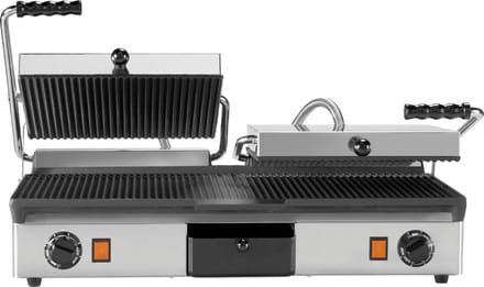 Contactgrill |geribbeld-Geribbeld| - MilanToast 420080 - Horeca & Professioneel