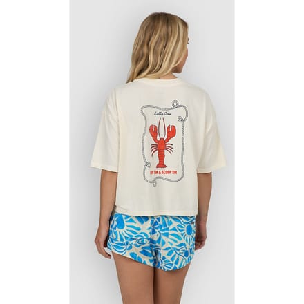 Salty Crew Shellbrate Skimmer T-Shirt wit