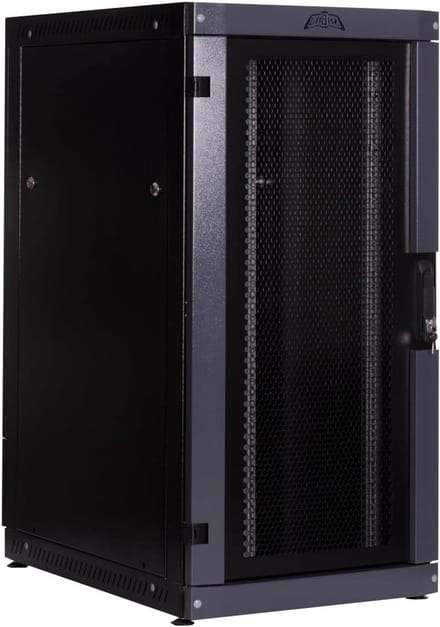 Serverkast - Netwerkkast Rack - IT Infrastructuur - Volledig Gemonteerd - 32 HE - Zwart