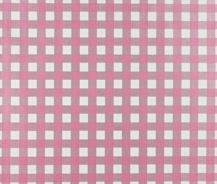 Dutch Wallcoverings Papierbehang ruitje - fuchsia/wit