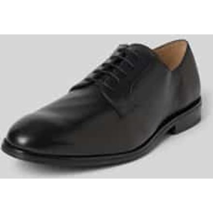 Leren derbyschoenen met vetersluiting, model 'pero kleitos'
