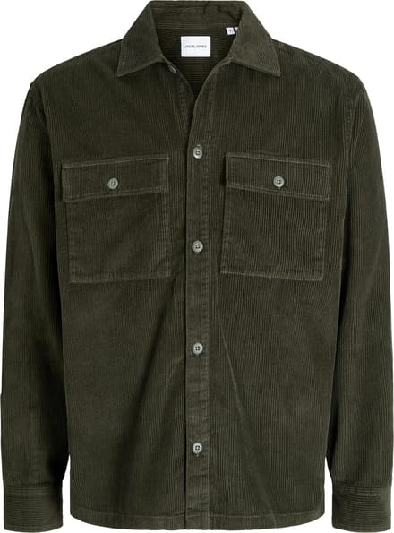 JACK&JONES ESSENTIALS - JJEPERFECT CORDUROY OVERSHIRT LS SN Heren Overhemd