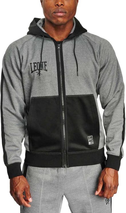 Leone1947 Melange Hoodie Grijs XL