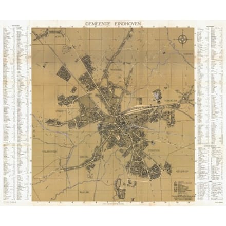 Stadsplattegrond 1941