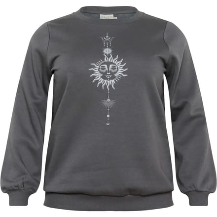 Dames sweatshirt KAFFE Curve Sunna