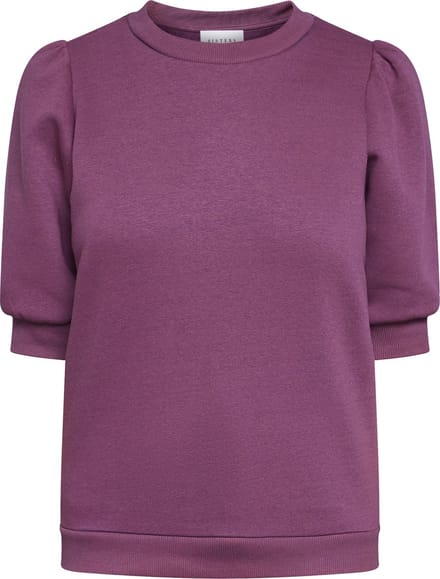 SISTERS POINT New.peva-puff.ss1 - Dames Trui - Deep bordeaux - Maat S