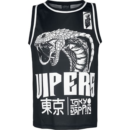 Heartless - Gothic Jersey - Tokyo Vipers - S tot 3XL - zwart