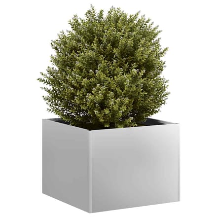vidaXL - Plantenbak - 40x40x30 - cm - gegalvaniseerd - staal