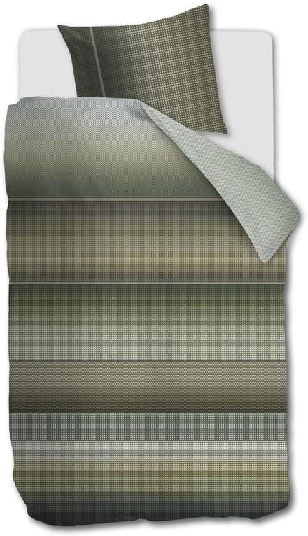 Kardol Charlottesville dekbedovertrek - Eenpersoons - 140 x 200/220 cm - Groen