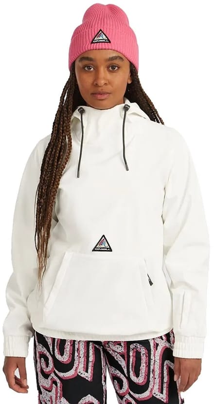 O´neill Fwc Play Softshell Hoodie Beige XS Vrouw
