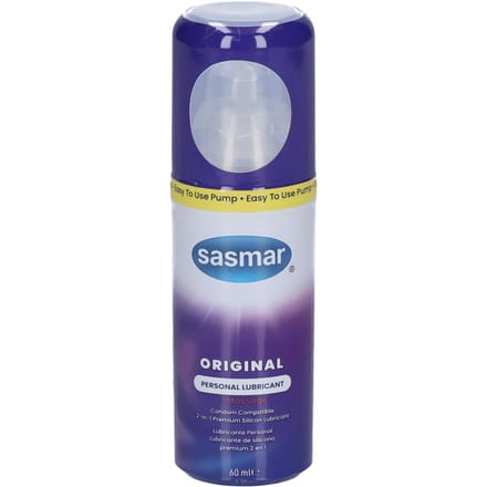 Sasmar Glijmiddel Sasmar Original (Silicone) Pomp 60 ml