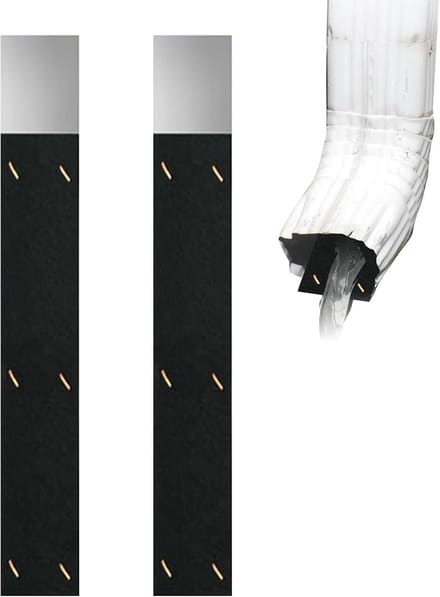 Goot Geluiddemper - Geluidsreducer - Dakgoot Dempen - Verstelbaar Ontwerp - 6.6 x 30 cm