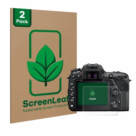 2 Stuks Screenprotector voor Nikon D7500 - Hoogwaardige Beschermfolie transparant