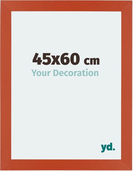 Your Decoration - Fotolijst 45x60 cm - MDF - Oranje - Mura