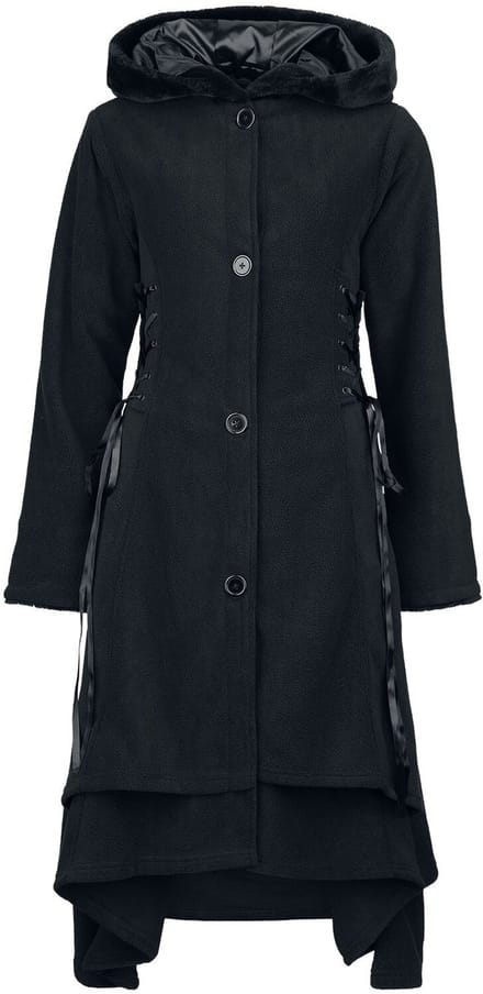Vixxsin Hollier Dames Lange jassen - zwart - S