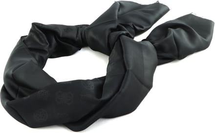 GUESS Sjaal Scarf 80X180 Black Zwart