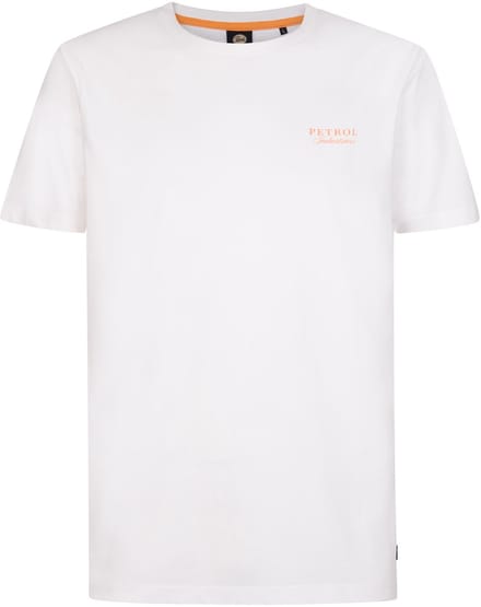 Petrol Industries - Heren T-shirt met print Centella - Wit - Maat L