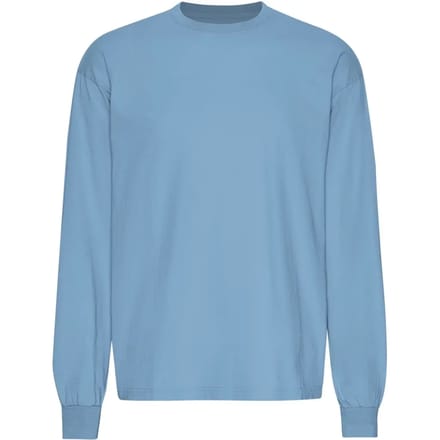 T-shirt met oversized lange mouwen Colorful Standard Organic Seaside Blue
