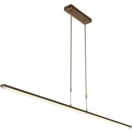 Hanglamp Zelena 7971BR Brons, Hoogte instelbaar, Lichtkleur instelbaar, Metaal, Steinhauer