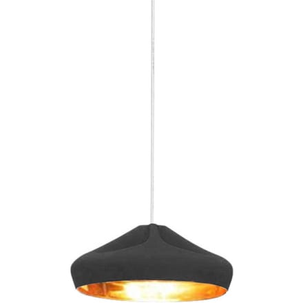 Marset - Marset - Pleat Box 36 hanglamp - zwart, goud