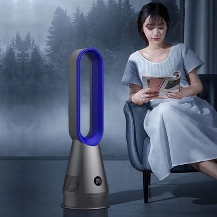 Xiaomi Vloerventilator Vloerventilator Modengo, donkergrijs, blauw blauw