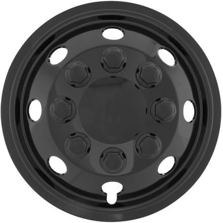 Autostyle Wieldoppen Utah 16 Inch Abs Zwart Set Van 4