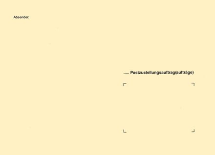 RNK Verlag leveringsenveloppe, DIN B5, zonder venster, geel