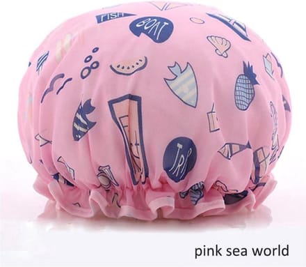 Jumada's - Dikke Douchemuts - Shower Cap - Dubbele Laags - Haarbedekking tijdens douchen - Douchecap Badkamer Accessoires