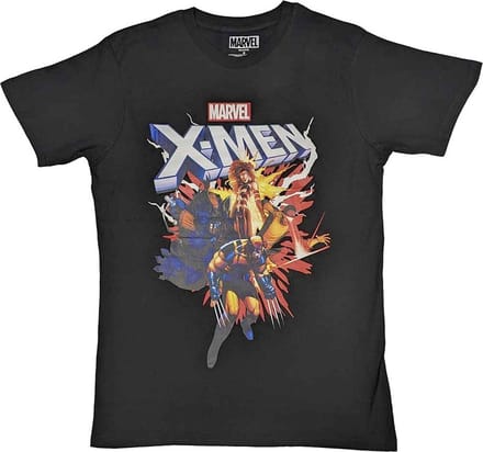 Marvel The X-Men - Comic Heren T-shirt - S - Zwart