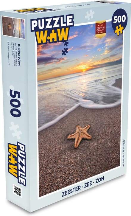 Puzzel Zeester - Zee - Zon - Legpuzzel - Puzzel 500 stukjes