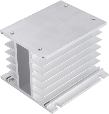 Driefasige aluminiumlegering koellichaam voor solid-state relais