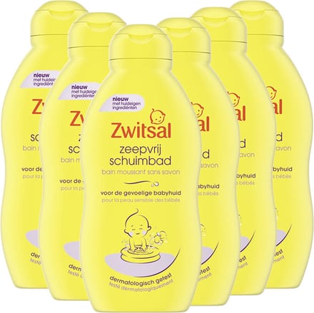 Zwitsal Schuimbad 200ml 6x