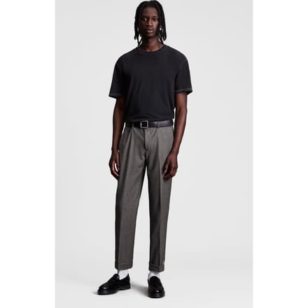 AllSaints Ren Trouser Grey Größe: W28 | Maßgeschneiderte Hosen Outlet | Herren | Grau