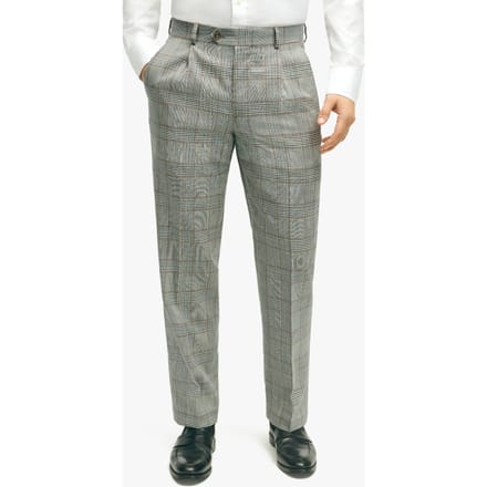 Brooks Brothers Regular Fit Checked Pants Multi Größe: W40L32 | Maßgeschneiderte Hosen Outlet | Herren