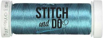 Turquoise Linnen Garen Stitch & Do
