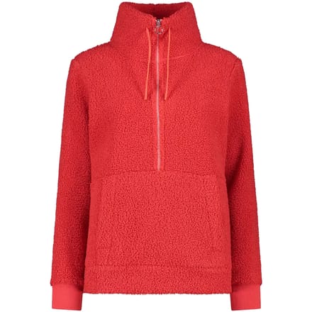 Dames sweatshirt met halve rits CMP