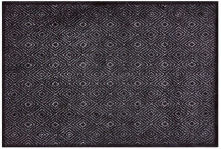 MD Entree - Deurmat - Schoonloopmat - Soft&Deco - Diamond Anthra - 50 x 70 cm
