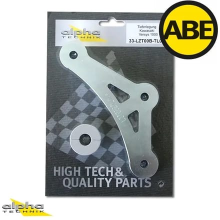 Verlagingsset Alpha Technik Kawasaki Versys1000, LZT00B