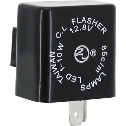 Universele knipperlichtunit met 2 aansluitingen voor LED-knipperlichten P2R 12V