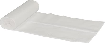 Abena - Afvalzakken 55x103x0.032 - LDPE - wit - Afvalzak