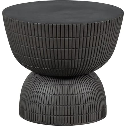 WOOOD Samson Bijzettafel - Fiber Clay - Coffee - 44x37x37