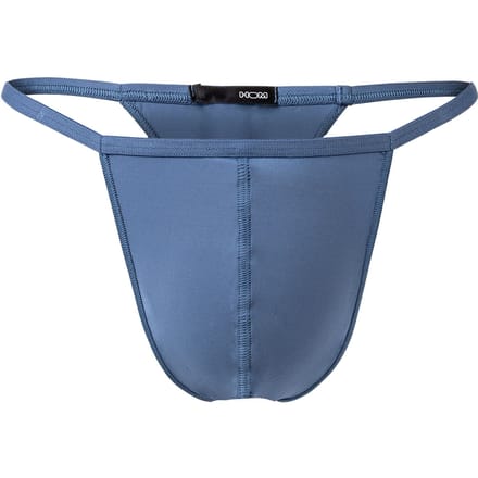 HOM Plume g-string (1-pack) - heren string - midden blauw