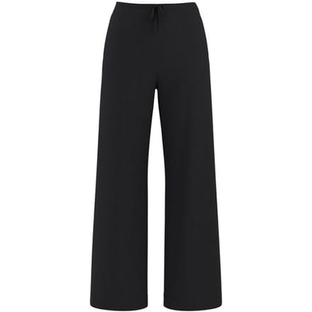 ESMARA Satijnen dames wide leg broek (Zwart, L (44/46))