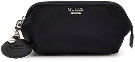 GUESS Toilettas Follie Small Pouch Black Zwart