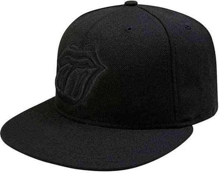 The Rolling Stones - Classic Tongue Snapback Pet - Zwart