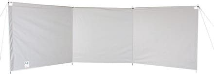 ESVO windscherm Sirocco 3 panelen met bovenliggers