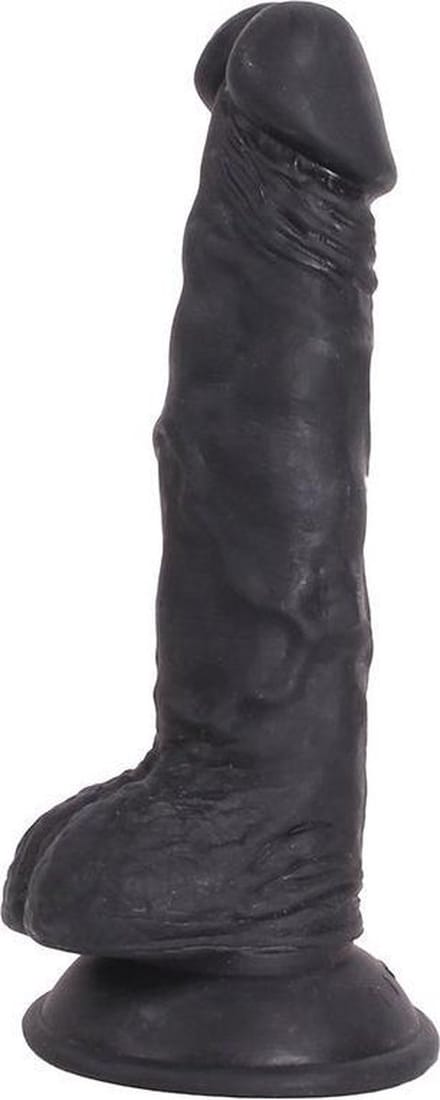 Kiotos Cox - Dildo 20 x 4 cm - Zwart