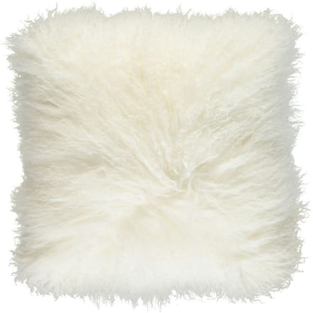 Sheepskin House - Curly Schapenvacht Kussen - Dubbelzijdig - 40x40 cm