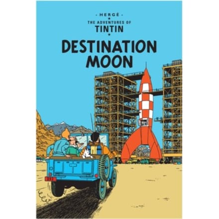 Destination Moon - The Adventures Of Tintin - Herge