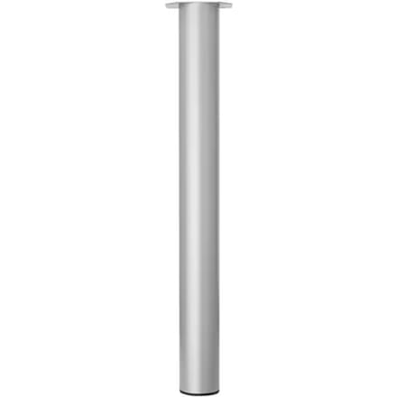 Duraline Meubelpoot Rond Staal 7,6x72cm Grijs